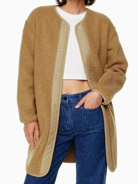 Wilfred Free by Aritzia Longline Sherpa Jacket
